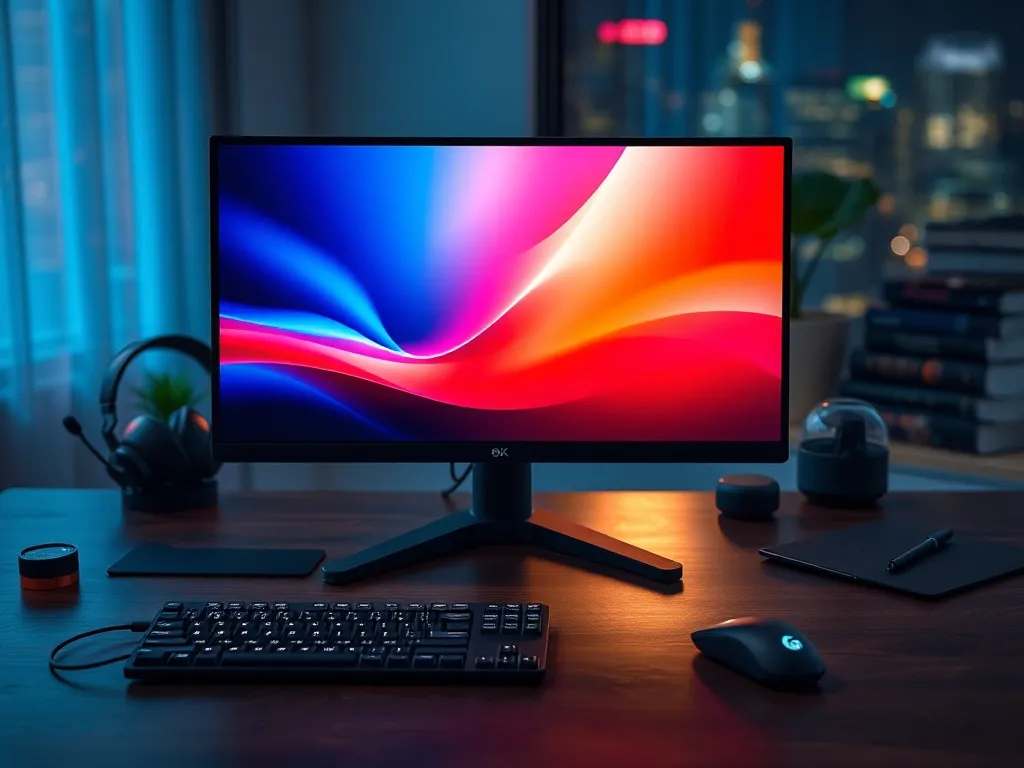 Monitory 8K dla profesjonalnych grafików i graczy