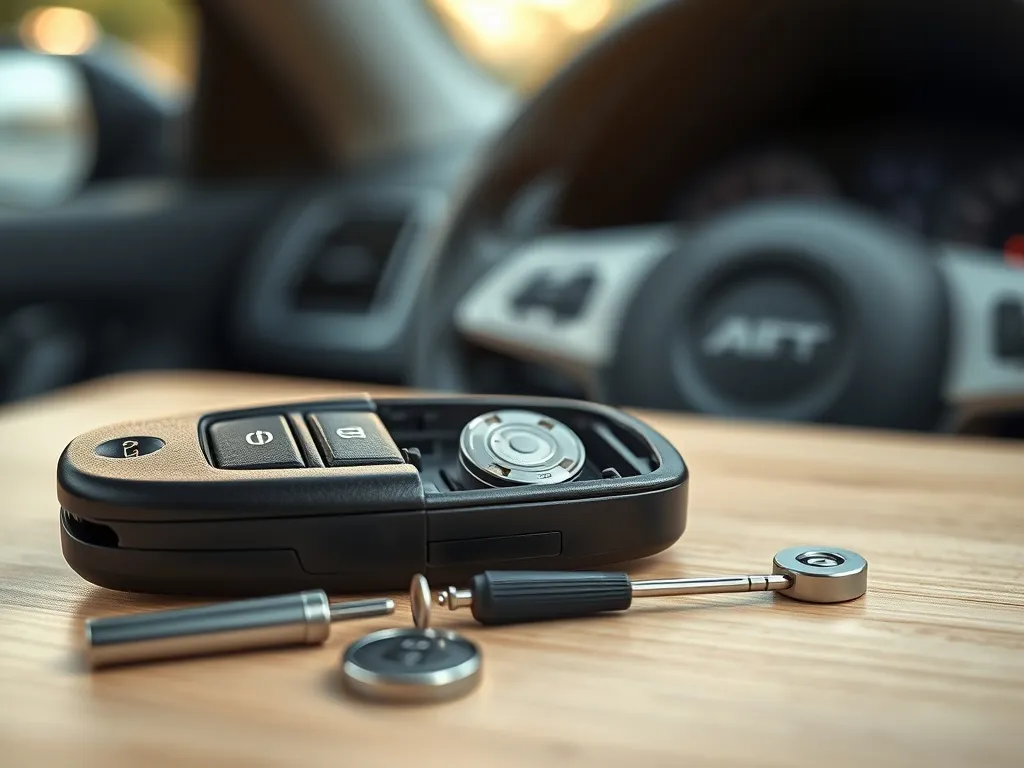 Jak samodzielnie wymienić baterię w pilocie samochodowym?