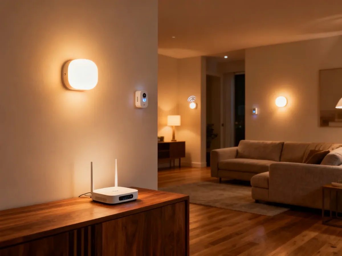 Inteligentne żarówki jako część systemu smart home