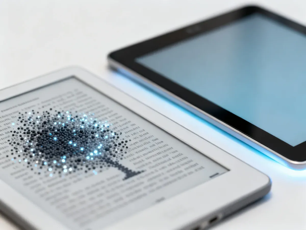 Porównanie technologii ekranu E Ink i LCD